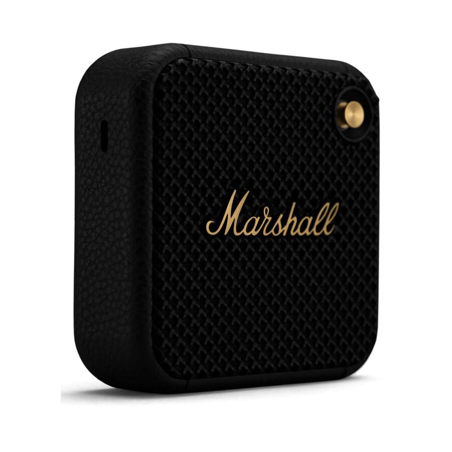 Willen Black e Brass Speaker Portatile Bluetooth - Nero