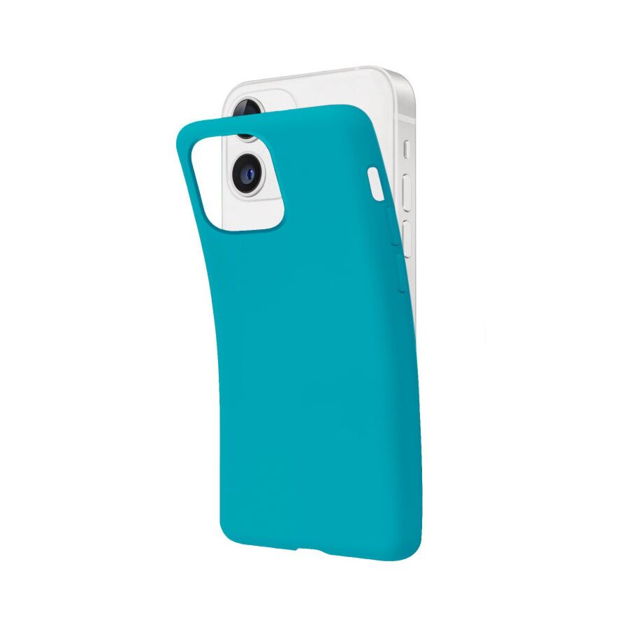 Custodia Rainbow per iPhone 12/12 Pro - Turchese