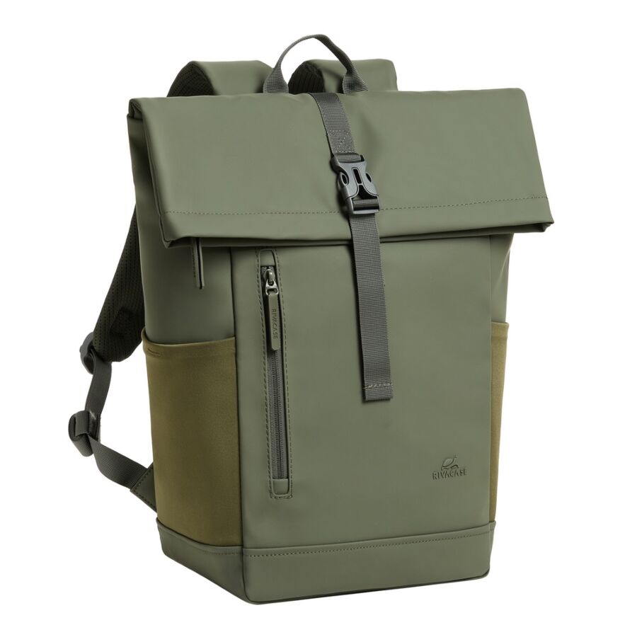 Zaino Rivacase 7826 verde oliva - 17L per MacBook fino a 15"